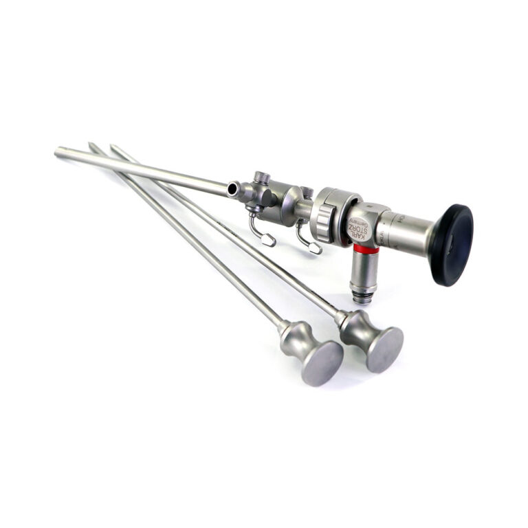 Artroscopio Karl Storz 4,0 mm 30° con nuevo kit de accesorios